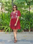 DESIGNER GEORGETTE THREAD EMBROIDERY WORK ONLY TOP PARTY WEAR WHOLESALE PRICE ETHNIC GARMENT (13)