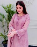 DESIGNER GEORGETTE THREAD SEQUENCE EMBROIDERY WORK TOP PALAZZO WITH DUPATTA PARTY WEAR WHOLESALE PRICE ETHNIC GARMENT (8)