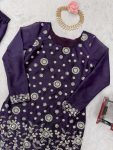 DESIGNER GEORGETTE THREAD SEQUENCE WORK TOP SHARARA WITH DUPATTA PARTY WEAR WHOLESALE PRICE ETHNIC GARMENT (13)