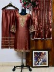 DESIGNER JIMMY CHOO SEQUENCE WORK TOP PALAZZO WITH DUPATTA FESTIVE WEAR WHOLESALE PRICE ETHNIC GARMENT (2)