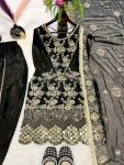 DESIGNER NATURAL CREEP SILK EMBROIDERY SEQUENCE WORK TOP DHOTI WITH DUPATTA FESRIVE WEAR WHOLESALE PRICE ETHNIC GARMENT (4)