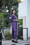 DESIGNER VICHITRA SILK CUT DANA HAND WORK AND EMBROIDERY WORK TOP BOTTOM WITH DUPATTA FESTIVE WEAR WHOLESALE PRICE ETHNIC GARMENT (1)