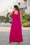FANCY CHINON CHINON WITH EMBROIDERY WORK TOP PALAZZO WITH DUPATTA FESTIVE WEAR WHOLESALE PRICE ETHNIC GARMENT (18)
