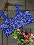 FANCY CHINON EMBROIDERY WORK BLOUSE KOTI WITH PALAZZO PARTY WEAR WHOLESLAE PRICE ETHNIC GARMENT (8)