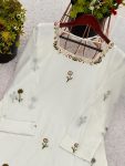 FANCY CHINON EMBROIDERY WORK TOP PATIYALA WITH DUPATTA PARTY WEAR WHOLESALE PRICE ETHNIC GARMENT (5)