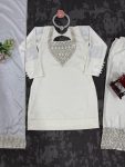 FANCY CHINON SILK THREAD WITH SEQUENCE WORK TOP PALAZZO WITH DUPATTA FESTIVE WEAR WHOLESALE PRICE ETHNIC GARMENT (4)