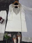 FANCY CHINON SILK THREAD WITH SEQUENCE WORK TOP PALAZZO WITH DUPATTA FESTIVE WEAR WHOLESALE PRICE ETHNIC GARMENT (4)