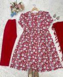 FANCY COTTON PRINTED TOP BOTTOM WITH DUPATTA PARTY WEAR WHOLESALE PRICE ETHNIC GARMENT (3)