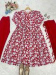 FANCY COTTON PRINTED TOP BOTTOM WITH DUPATTA PARTY WEAR WHOLESALE PRICE ETHNIC GARMENT (3)