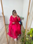 FANCY COTTON SOFT SEQUENCE THREAD HANDWORK TOP BOTTOM WITH DUPATTA PARTY WEAR WHOLESALE PRICE ETHNIC GARMENT (5)