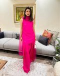 FANCY FENDI SILK PLAIN TOP SALWAR WITH DUPATTA FESTIVE WEAR WHOLESALE PRICE ETHNIC GARMENT (4)