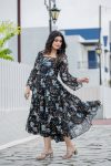 FANCY GEORGETTE DIGITAL FLORAL PRINTED ONLY ONE PIECE PARTY WEAR WHOLESALE PRICE ETHNIC GARMENT (3)