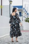 FANCY GEORGETTE DIGITAL FLORAL PRINTED ONLY ONE PIECE PARTY WEAR WHOLESALE PRICE ETHNIC GARMENT (3)