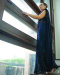 FANCY GEORGETTE EMBROIDERY SEQUENCE LACE WORK SAREE WITH UNSTITCHED BLOUSE PARTY WEAR WHOLESALE PRICE ETHNIC GARMENT (3)