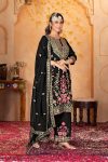 FANCY GEORGETTE EMBROIDERY SEQUENCE REAL MIRROR HANDWORK TOP PALAZO WITH DUPATTA PARTY WEAR WHOLESALE PRICE ETHNIC GARMENT (3)