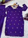 FANCY GEORGETTE EMBROIDERY THREAD SEQUENCE WORK TOP PATIYALA WITH DUPATTA PARTY WEAR WHOLESALE PRICE ETHNIC GARMENT (4)