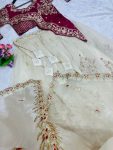 FANCY GOLD CRUSH EMBROIDERY THREAD SEQUENCE WORK TOP LEHENGA WITH JACKET PARTY WEAR WHOLESALE PRICE ETHNIC GARMENT (7)