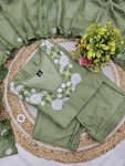 FANCY ITALIAN EMBROIDERY WORK TOP BOTTOM WITH DUPATTA FESTIVE WEAR WHOLESALE PRICE ETHNIC GARMENT (5)
