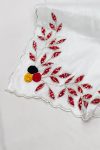 FANCY JIMMY CHOO BANDHANI PRINTED HAND WORK SAREE WITH UNSTSITCHED BLOUSE PARTY WEAR WHOLESALE PRICE ETHNIC GARMENT (3)