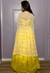 FANCY KASTURI SILK PLAIN LEHENGA WITH FOIL MIRROR WORK AND THREAD WORK CHOLI AND SHRUG PARTY WEAR WHOLESALE PRICE ETHNIC GARMENT (3)