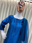 FANCY MOSS SATIN SILK PLAIN PEARL BUTTON WORK TOP PATIYALA WITH DUPATTA FESTIVE WEAR WHOLESALE PRICE ETHNIC GARMENT (2)-Photoroom