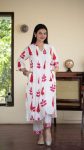 FANCY MULMUL COTTON HAND-BLOCK PRINTED TOP PANT SET PARTY WEAR WHOLESALE PRICE ETHNIC GARMENT (10)