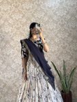 FANCY MUSLIN SILK DIGITAL PRINTED WITH JACQUARD LACE WORK LEHENGA CHOLI WITH DUPATTA FESTIVE WEAR WHOLESALE PRICE ETHNIC GARMENT (5)
