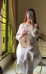 FANCY RAYON EMBROIDERY WORK KURTI PALAZZO SET PARTY WEAR WHOLESALE PRICE ETHNIC GARMENT (7)