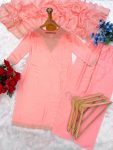 FANCY RAYON EMBROIDERY WORK TOP BOTTOM WITH DUPATTA FESTIVE WEAR WHOLESALE PRICE ETHNIC GARMENT (6)