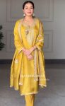 FANCY ROMAN SILK CODING SEQUENCE EMBROIDERY WORK TOP BOTTOM WITH DUPATTA PARTY WEAR WHOLESALE PRICE ETHNIC GARMENT (4)