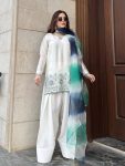 FANCY ROMAN SILK SEQUENCE EMBROIDERY WORK TOP PATIYALA WITH DUPATTA FESTIVE WEAR WHOLESALE PRICE ETHNIC GARMENT (4)