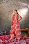 FANCY SOFT ORGANZA SILK DIGITAL PRINTED ANARKALI BOTTOM WITH DUPATTA FESTIVE WEAR WHOLESALE PRICE ETHNIC GARMENT (5)