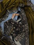 FANCY SPACE SILK SEQUENCE AND ZARI EMBROIDERY WORK LACE BORDER WITH FANCY LATKAN WORK SAREE WITH STITCHED BLOUSE PARTY WEAR WHOLESALE PRICE ETHNIC GARMENT (2).jpeg