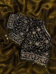 FANCY SPACE SILK SEQUENCE AND ZARI EMBROIDERY WORK LACE BORDER WITH FANCY LATKAN WORK SAREE WITH STITCHED BLOUSE PARTY WEAR WHOLESALE PRICE ETHNIC GARMENT (2).jpeg