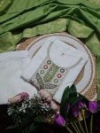 FANCY VISCOSE BLEND SEQUENCE CODING EMBROIDERY WORK TOP BOTTOM WITH DUPATTA FESTIVE WEAR WHOLESALE PRICE ETHNIC GARMENT (5)