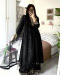 FASHIONABLE CHINON SILK EMBROIDERY SEQUENCE WORK TOP PALAZZO WITH DUPATTA PARTY WEAR WHOLESALE PRICE ETHNIC GARMENT (3)
