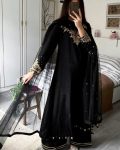 FASHIONABLE CHINON SILK EMBROIDERY SEQUENCE WORK TOP PALAZZO WITH DUPATTA PARTY WEAR WHOLESALE PRICE ETHNIC GARMENT (3)