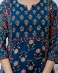 FASHIONABLE COTTON PRINTED EMBROIDERY WORK TOP BOTTOM WITH DUPATTA PARTY WEAR WHOLESALE PRICE ETHNIC GARMENT (7)