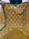 FASHIONABLE COTTON PRINTED EMBROIDERY WORK TOP BOTTOM WITH DUPATTA PARTY WEAR WHOLESALE PRICE ETHNIC GARMENT (3)