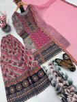FASHIONABLE GEORGETTE DIGITAL PRINTED REAL MIRROR HANDWORK TOP PALAZZO WITH DUPATTA PARTY WEAR WHOLESALE PRICE ETHNIC GARMENT (4)
