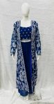 FASHIONABLE GEORGETTE EMBROIDERY THREAD SEQUENCE ZARI WORK STITCHED SHRUG PALAZZO WITH BLOUSE PARTY WEAR WHOLESALE PRICE ETHNIC GARMENT (6)
