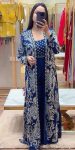 FASHIONABLE GEORGETTE EMBROIDERY THREAD SEQUENCE ZARI WORK STITCHED SHRUG PALAZZO WITH BLOUSE PARTY WEAR WHOLESALE PRICE ETHNIC GARMENT (6)