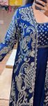 FASHIONABLE GEORGETTE EMBROIDERY THREAD SEQUENCE ZARI WORK STITCHED SHRUG PALAZZO WITH BLOUSE PARTY WEAR WHOLESALE PRICE ETHNIC GARMENT (6)