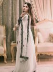 FASHIONABLE GEORGETTE THREAD SEQUENCE EMBROIDERY WORK GOWN WITH DUPATTA PARTY WEAR WHOLESALE PRICE ETHNIC GARMENT (3)