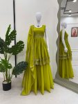 FASHIONABLE GEORGETTE THREAD SEQUENCE WORK TOP PALAZZO WITH DUPATTA PARTY WEAR WHOLESALE PRICE ETHNIC GARMENT (3)