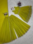 FASHIONABLE GEORGETTE THREAD SEQUENCE WORK TOP PALAZZO WITH DUPATTA PARTY WEAR WHOLESALE PRICE ETHNIC GARMENT (3)