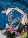 FASHIONABLE PARAMPARA SILK WITH SEQUENCE EMBROIDERY WORK TOP BOTTOM WITH DUPATTA PARTY WEAR WHOLESALE PRICE ETHNIC GARMENT (6)