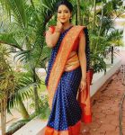 FASHIONABLE SOFT LICHI SILK JACQUARD WORK SAREE WITH UNSTITCHED BLOUSE PARTY WEAR WHOLESALE PRICE ETHNIC GARMENT (5)
