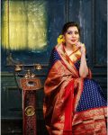 FASHIONABLE SOFT LICHI SILK JACQUARD WORK SAREE WITH UNSTITCHED BLOUSE PARTY WEAR WHOLESALE PRICE ETHNIC GARMENT (5)