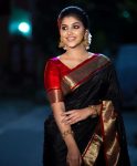 FASHIONABLE SOFT LICHI SILK JACQUARD WORK SAREE WITH UNSTITCHED BLOUSE PARTY WEAR WHOLESALE PRICE ETHNIC GARMENT (1)